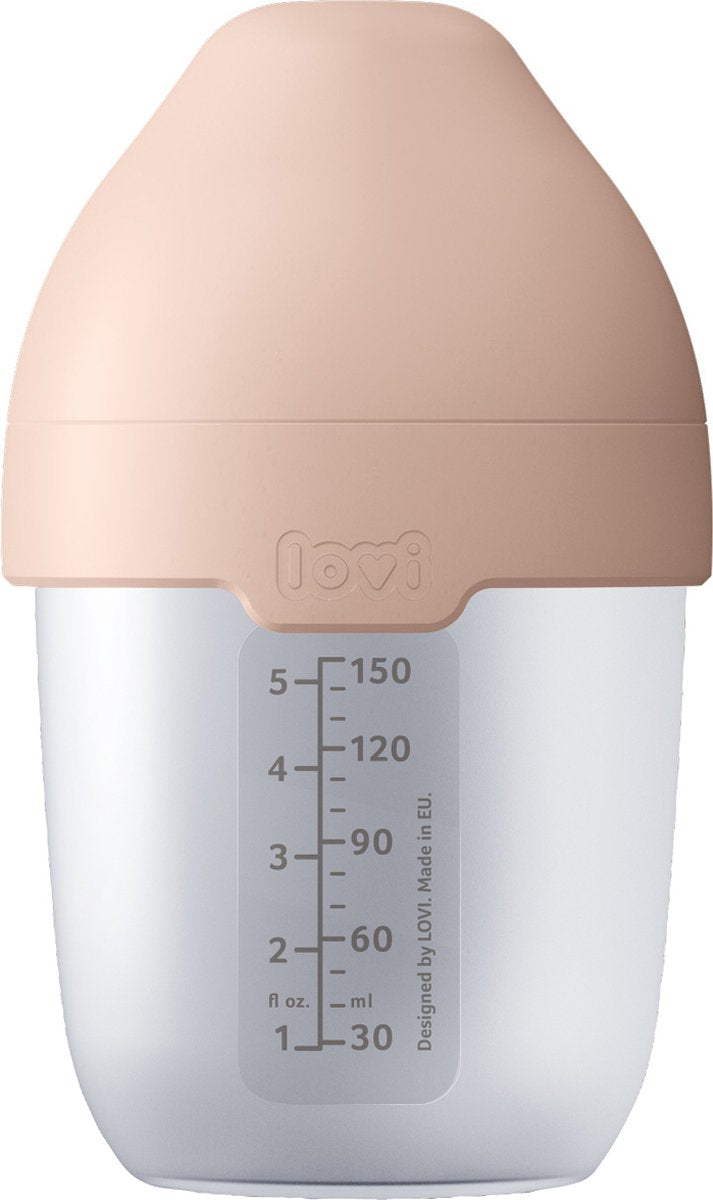 Difrax Lovi Babyflasche Dynamic – Mammafeel – 150 ml – 1 Stück