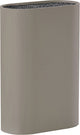 Zone Denmark Singles Messerblock – Messerhalter – Universal – 17 x 9 x 24 cm – Taupe – Kunststoff – Kochen – Küche – Küchenmesser-Zubehör – oval