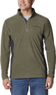 Columbia Klamath Range™ II Herren-Outdoor-Pullover mit halbem Reißverschluss – Steingrün, Hai