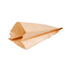 Brot-Spritzbeutel Kraft braun 16+2x5x34 cm (1000 Stück)