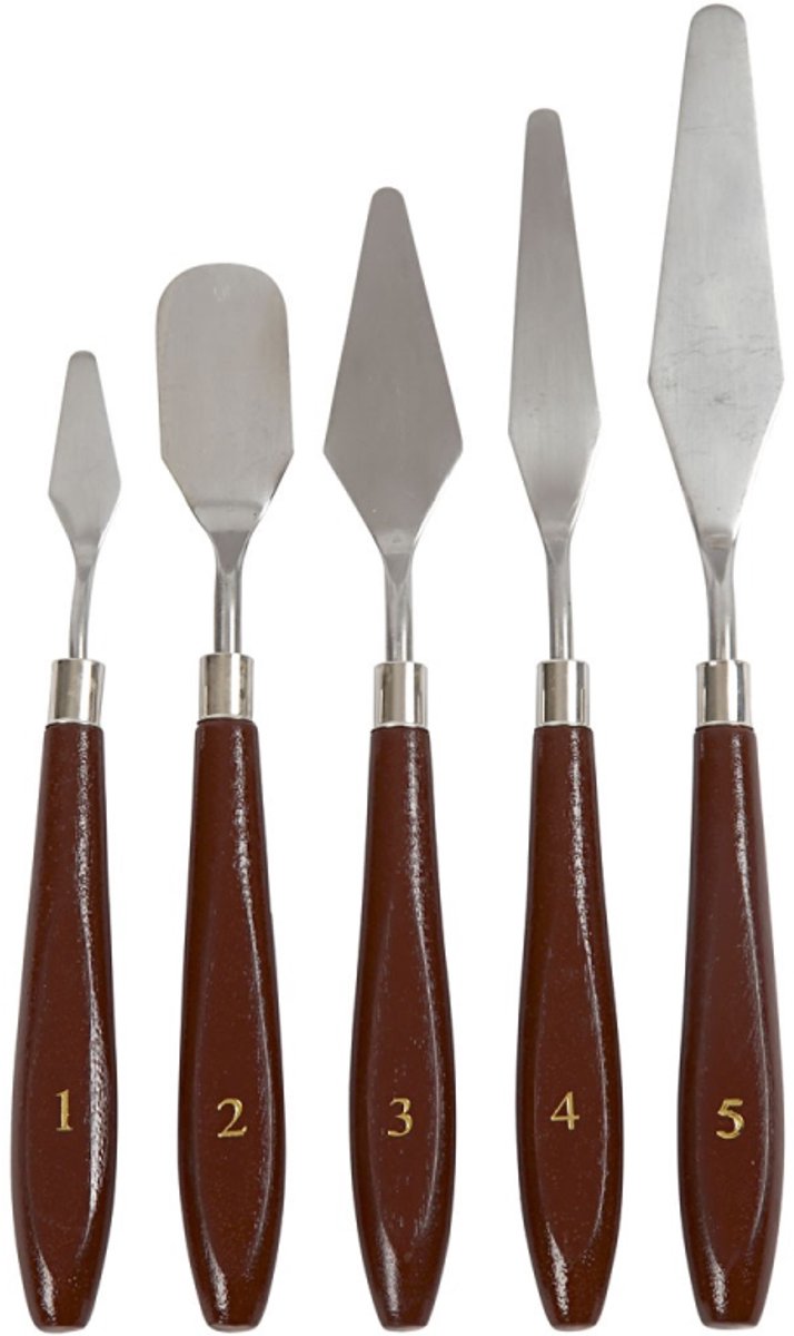 Creativ Company Palet Knife Set, 5st.
