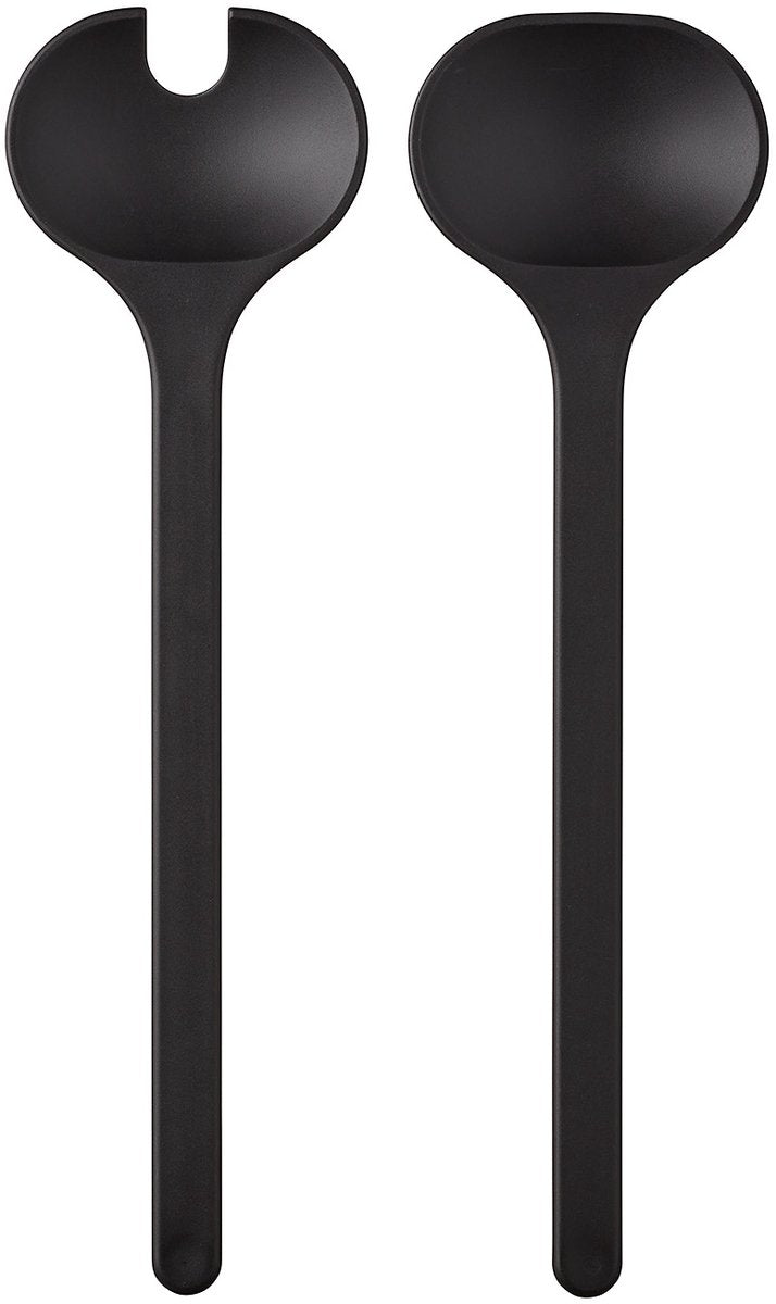 Mepal Salatbesteck Silueta - 2-teilig - Salatbesteck - Nordic Black