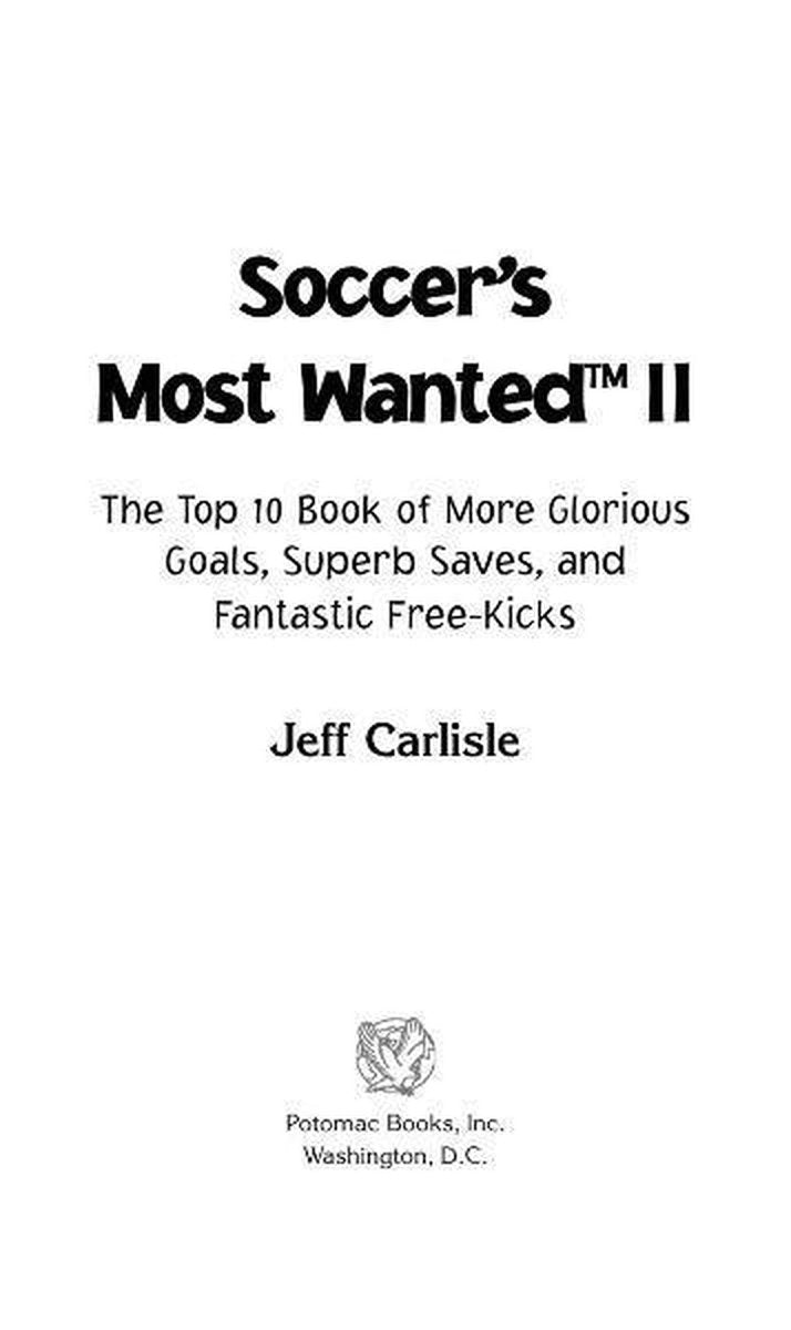 Soccer's Most Wanted™ ii