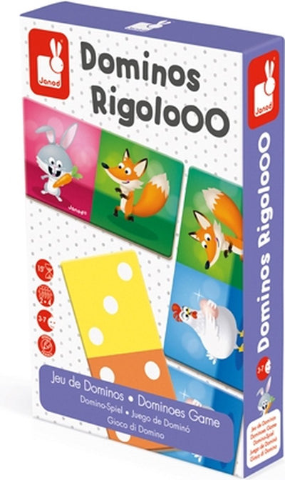 Janod – Spiel – Domino Rigolooo