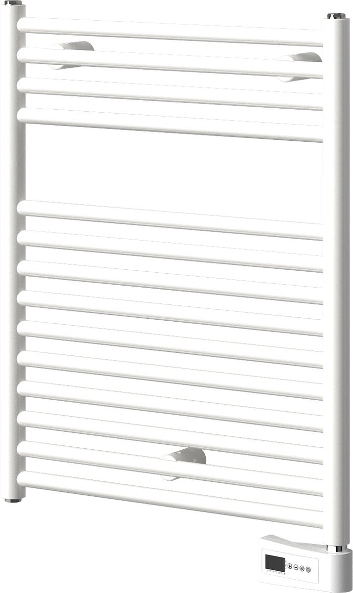 Plieger vulcano-el fischio Designheizkörper – Handtuchheizkörper – 68,8 cm x 55 cm – 300 Watt – Weiß