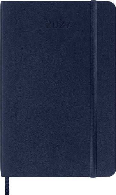 Moleskine 12-Monats-Tagebuch – 2027 – wöchentlich – Tasche – Softcover – Saphirblau