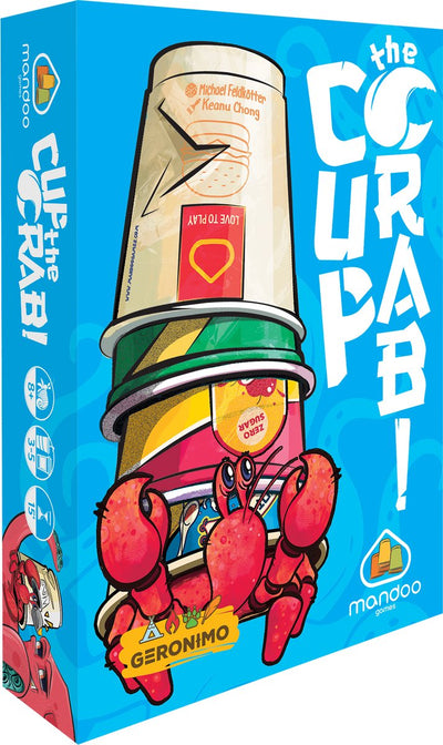 Geronimo-Spiele Cup the Crab – Kartenspiel – ab 8 Jahren – für 3 bis 5 Spieler