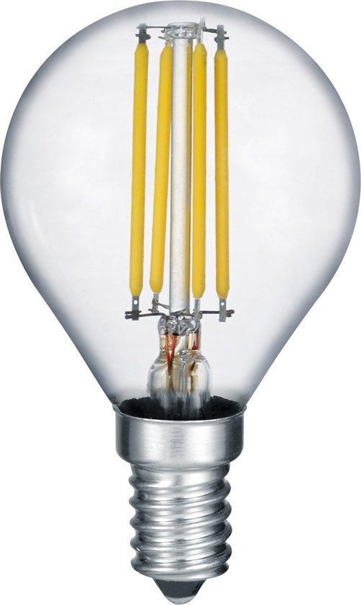 Trio Lampe – Lichtquellen – transparent klar – E14 – 4 5 W – 2700 K – 470 lm