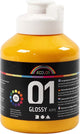Creativ Company Acrylfarbe glänzend, gelb, 500 ml 1 Flasche