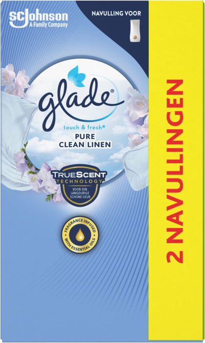 Glade Touch Fresh Nachfüllduo aus reinem, sauberem Leinen