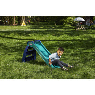 Kleine Tikes zuerst glitt 110 cm blau grün