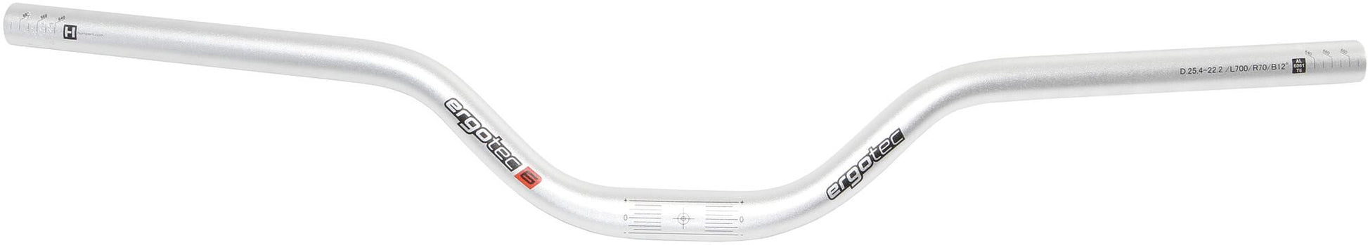Ergotec Bar Riser Bar 70 Alu Silver Lev.6