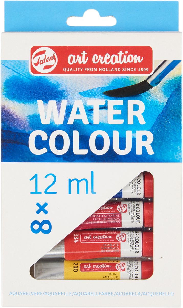 TALENS Art Creation Aquarel Lackierung 8x12ml