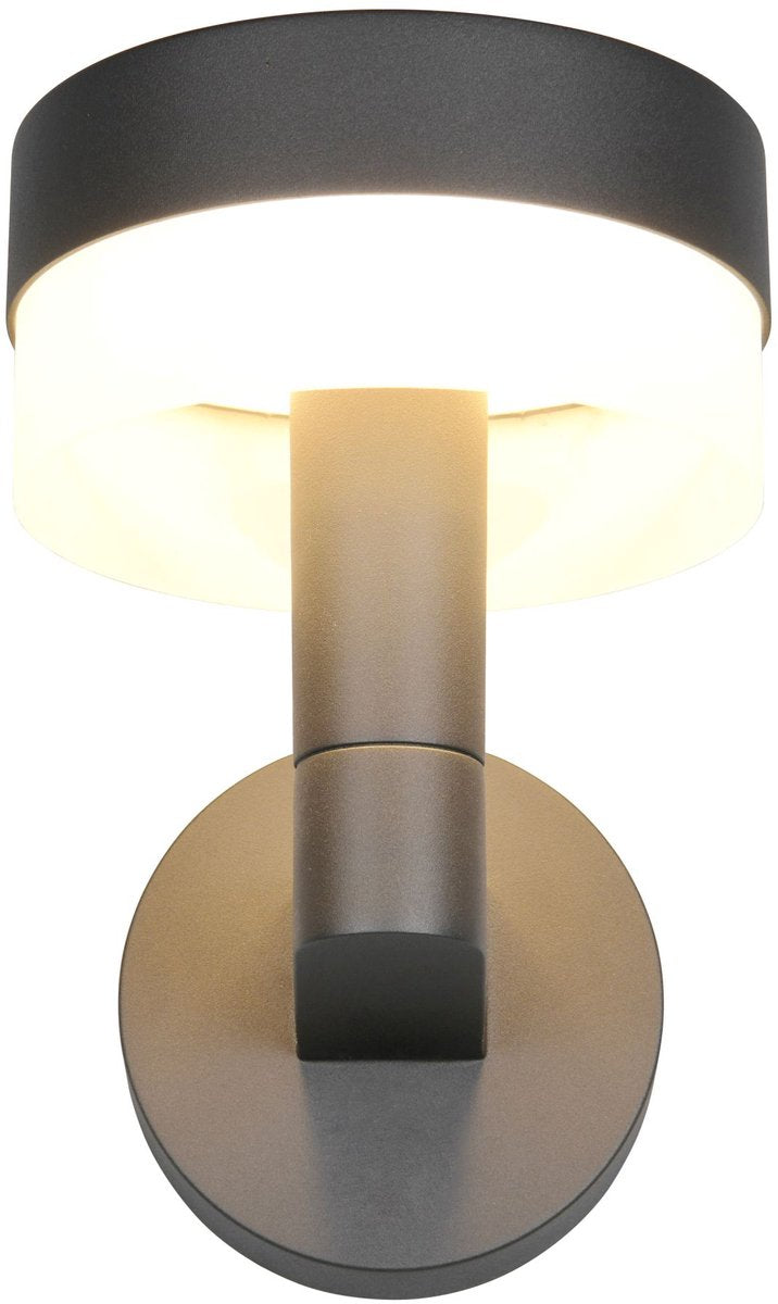 Trio Mackenzie - Wandleuchte - Anthrazit - inkl. 1x SMD 8W - Wandmontage - nicht für externen Dimmer geeignet - nicht dimmbar - Außenbeleuchtung - IP54