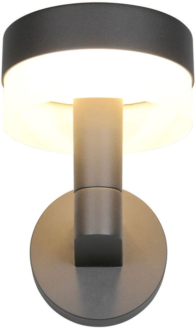 Trio Mackenzie - Wandleuchte - Anthrazit - inkl. 1x SMD 8W - Wandmontage - nicht für externen Dimmer geeignet - nicht dimmbar - Außenbeleuchtung - IP54