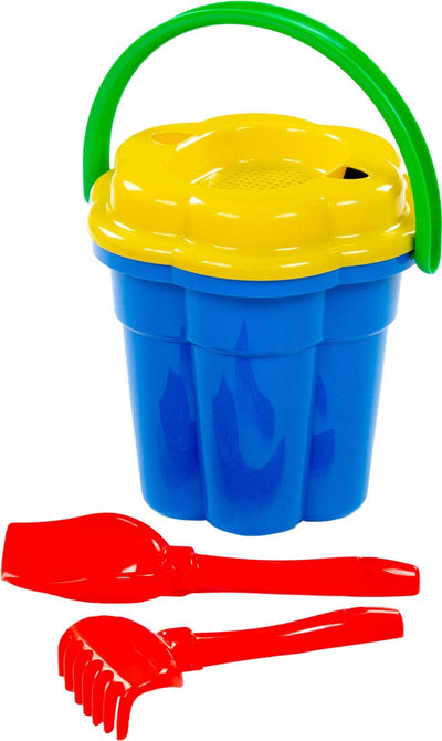 Cavallino Toys Cavallino XL Classic Bucket Set Blue, 4dlg.