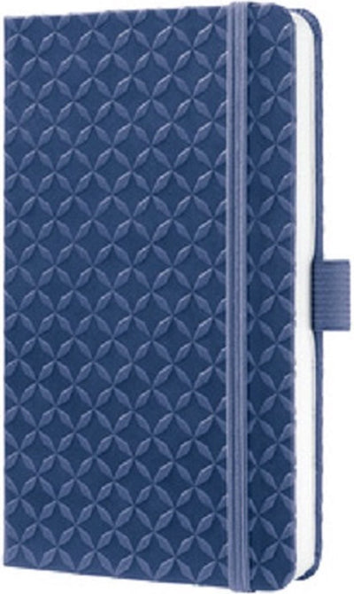 Sigel – Notizbuch – Jolie Flair – A5 – Hardcover – 174 Seiten – Linie – 80-Gramm-Papier – Indigoblau – si-jn101