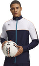 Under Armour M Challenger Track Jacket-Wht Herren-Sportweste – Weiß – Mitternachtsmarine