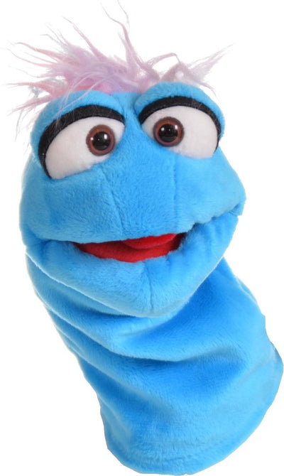 Living Puppets Handpuppe Büffel - blaues Tier für Kinderhände - 25cm
