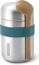 Black Blum Black+Blum Edelstahl-Thermosbehälter für Lebensmittel – 400 ml – Blau