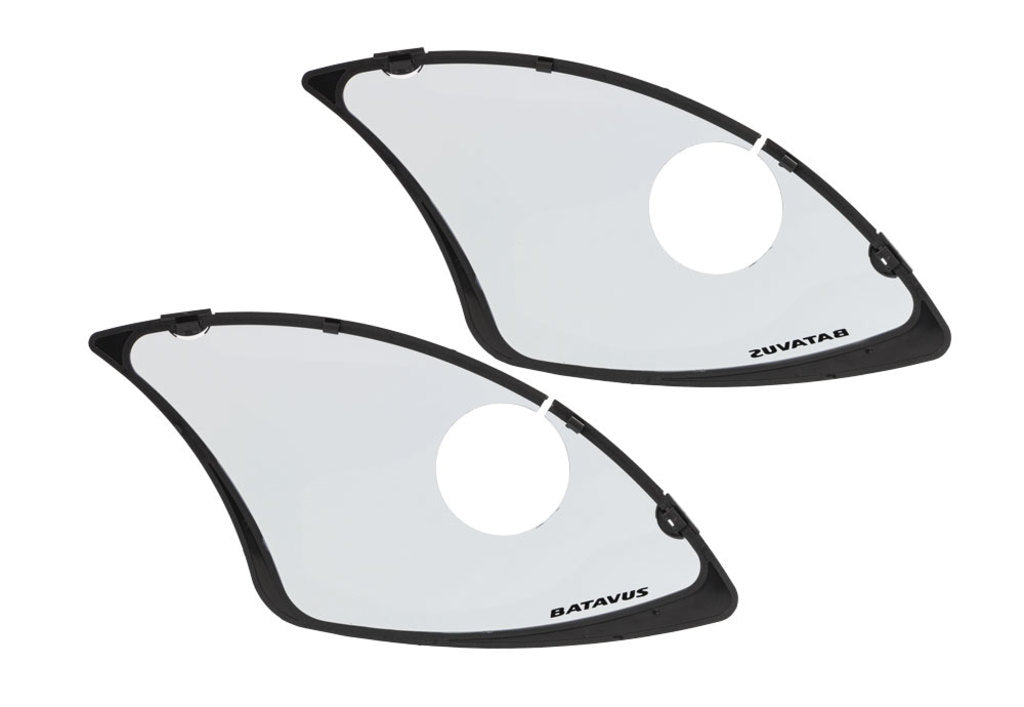 Batavus ANP Kleiderschutz, 26 Schlitze, mit BTVS-Logo, schwarzes Set