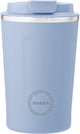Aya ida aya ida - cup2go - Thermobecher - Kaffeebecher - Coffee to go - Reisebecher - zum Mitnehmen - 380ml - puderblau