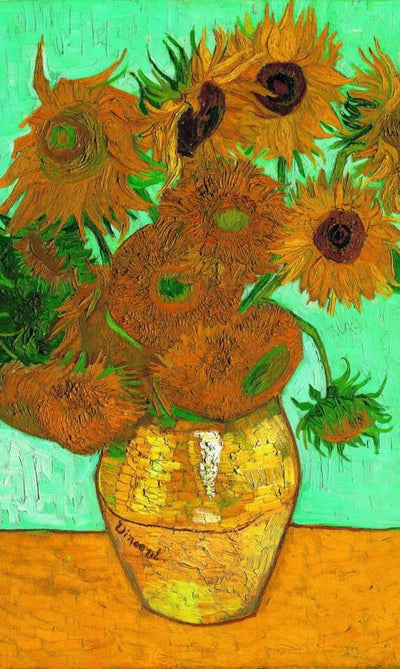 Eurographics – Vase mit zwölf Sonnenblumen – Vincent van Gogh – 1000 Teile 48×68cm (B×H) – Kunstpuzzle