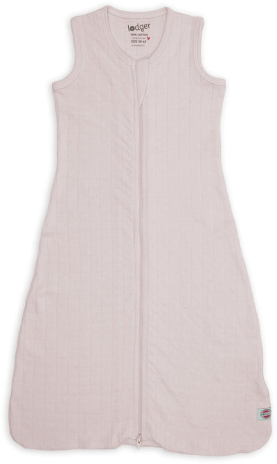 Lodger Hopper – Hydrophiler Schlafsack Baby – Rosa – 0,3 Tog – 80 cm – Bio-Baumwolle – Sommerschlafsack Babyschlafsack
