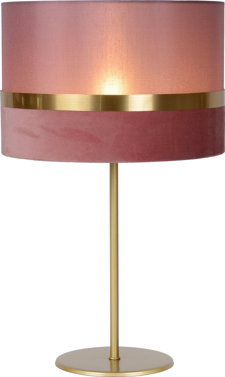 Lucide extravaganza tusse - Tischlampe - ø 30 cm - 1xe14 - rosa