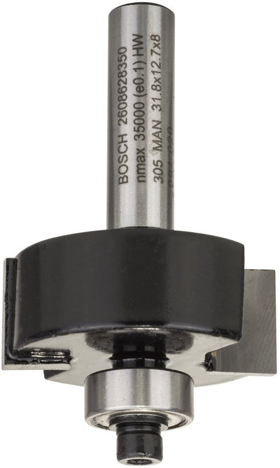 Bosch - Falzfräser 8 mm, B 9,5 mm, L 12,7 mm, G 54 mm