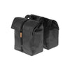Basil Urban Dry doppelte Fahrradtasche, wasserdicht, 50L, mattschwarz