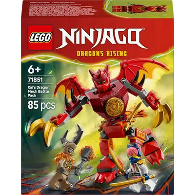 Lego Ninjago 71851 Kais Drachen-Mech-Kampfpaket | 2 Stk
