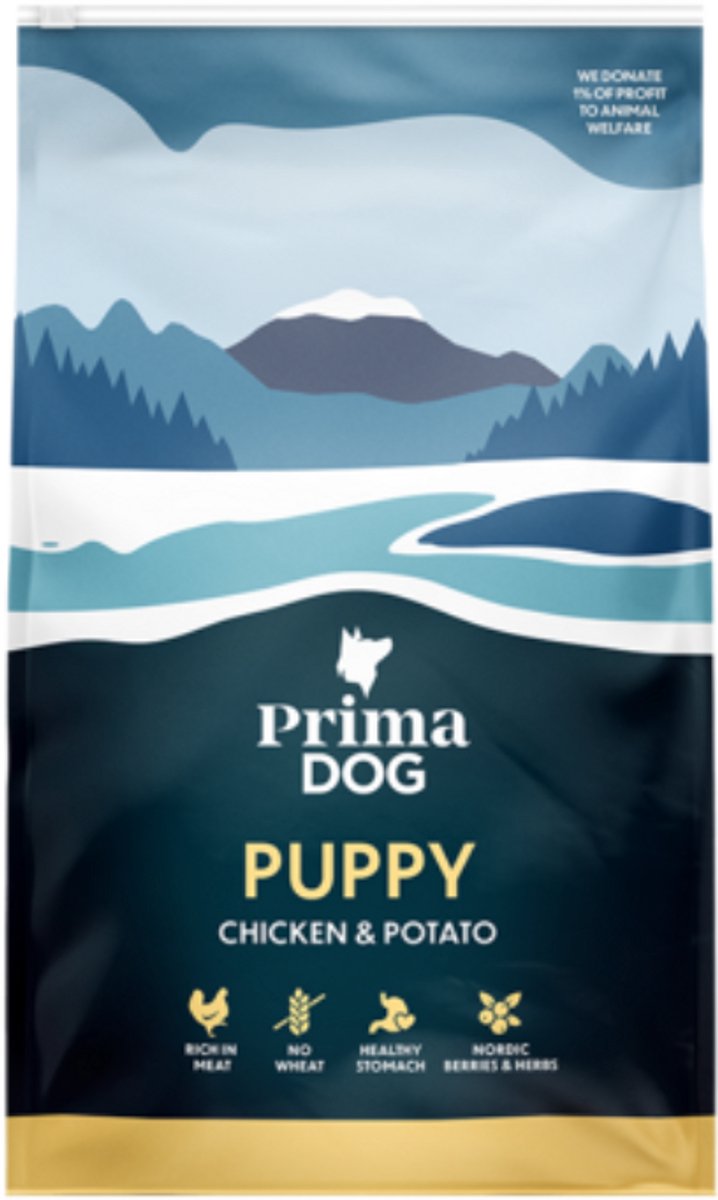 Primadog Welpenfutter Hühnerkartoffel – 3 Kilo