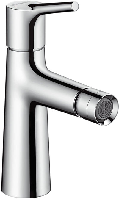 Hansgrohe Talis S – Einhebel-Bidetarmatur mit Ablaufgarnitur mit Zugstange, Chrom 72200000