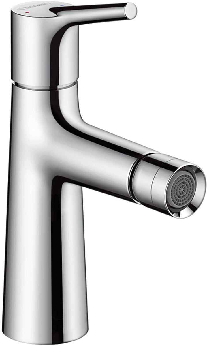 Hansgrohe Talis S – Einhebel-Bidetarmatur mit Ablaufgarnitur mit Zugstange, Chrom 72200000