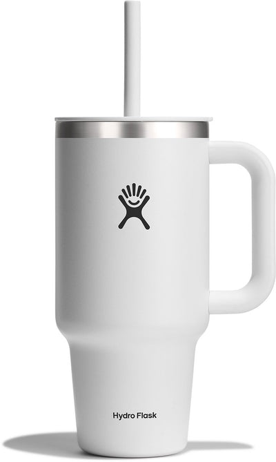 Hydroflask Allround-Reisebecher (946 ml) – weiß