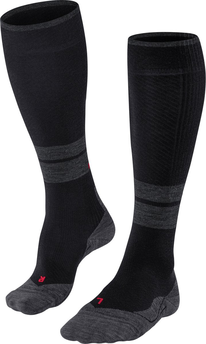 Falke TK Energy mit Kompressionswolle Funktionsmaterial Wandersocken Damen Schwarz - Größe 35-38 W2