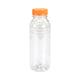 Flasche transparenter Verschluss 330 cc + orangefarbener Verschluss (180 Stück)