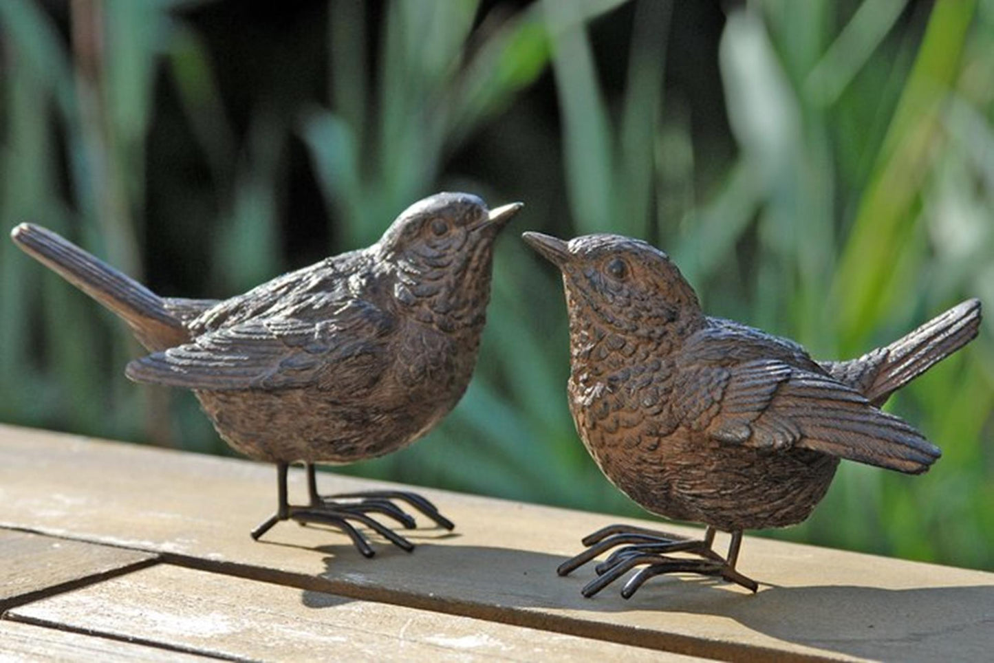 Boltze Home Figur Vogel Spatz h6cm Polyresin