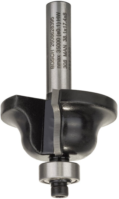 Bosch - Plattenschneider B 8 mm, R1 6,3 mm, B 12,7 mm, L 17,4 mm, G 61 mm