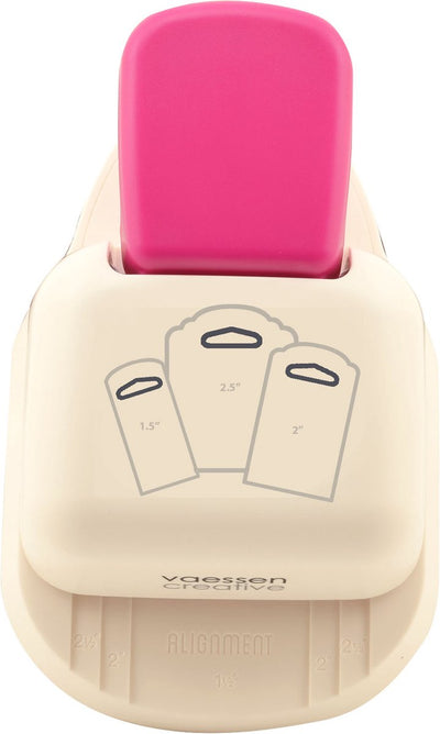 Vaessen creative • 3-in-1-Etikettenstanzer zum Aufhängen