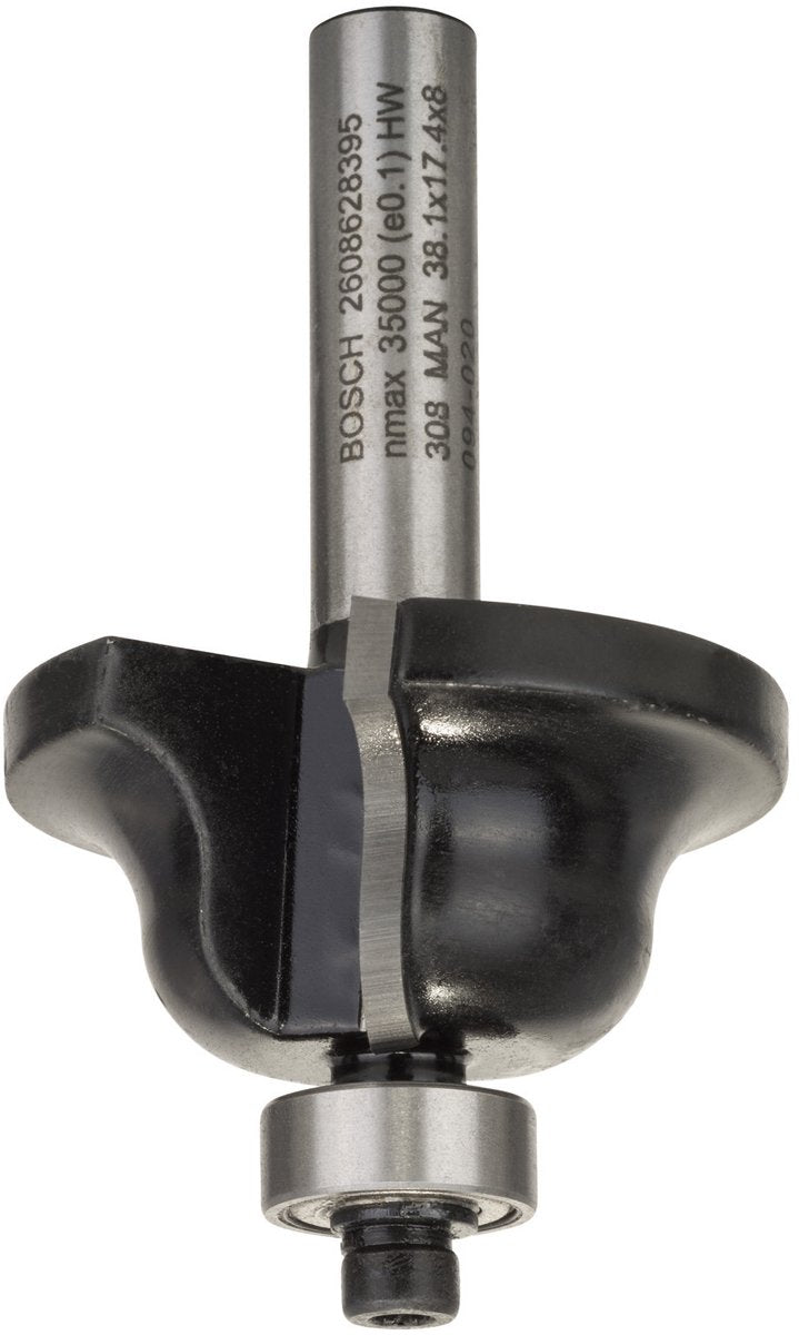 Bosch - Plattenschneider B 8 mm, R1 6,3 mm, B 12,7 mm, L 17,4 mm, G 61 mm