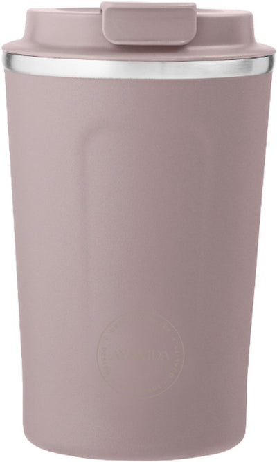 Aya ida aya ida - cup2go - Thermosbecher - Kaffeetasse - Coffee to go - Reisebecher - zum Mitnehmen - 380ml - Dusty Rose
