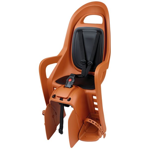 Polisport Kindersitz hinten Mik-HD – braun schwarz