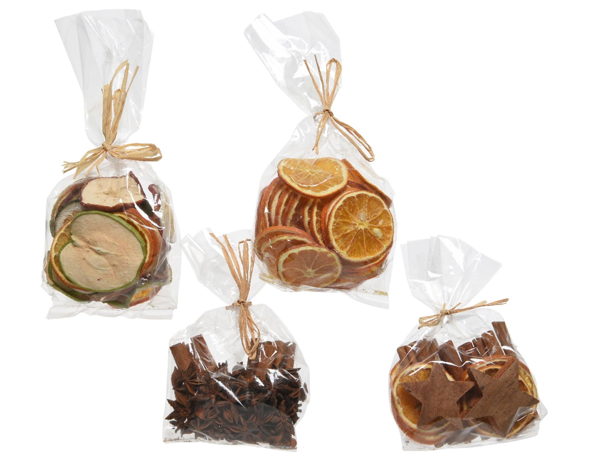 Decoris Dekorationsset Natur Zimt Orange