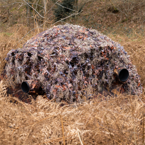 Buteo -Fotoausrüstung Buteo Fotos Ausrüstung Hybrid Camoufagenet Natural Braun 1,5x3 m