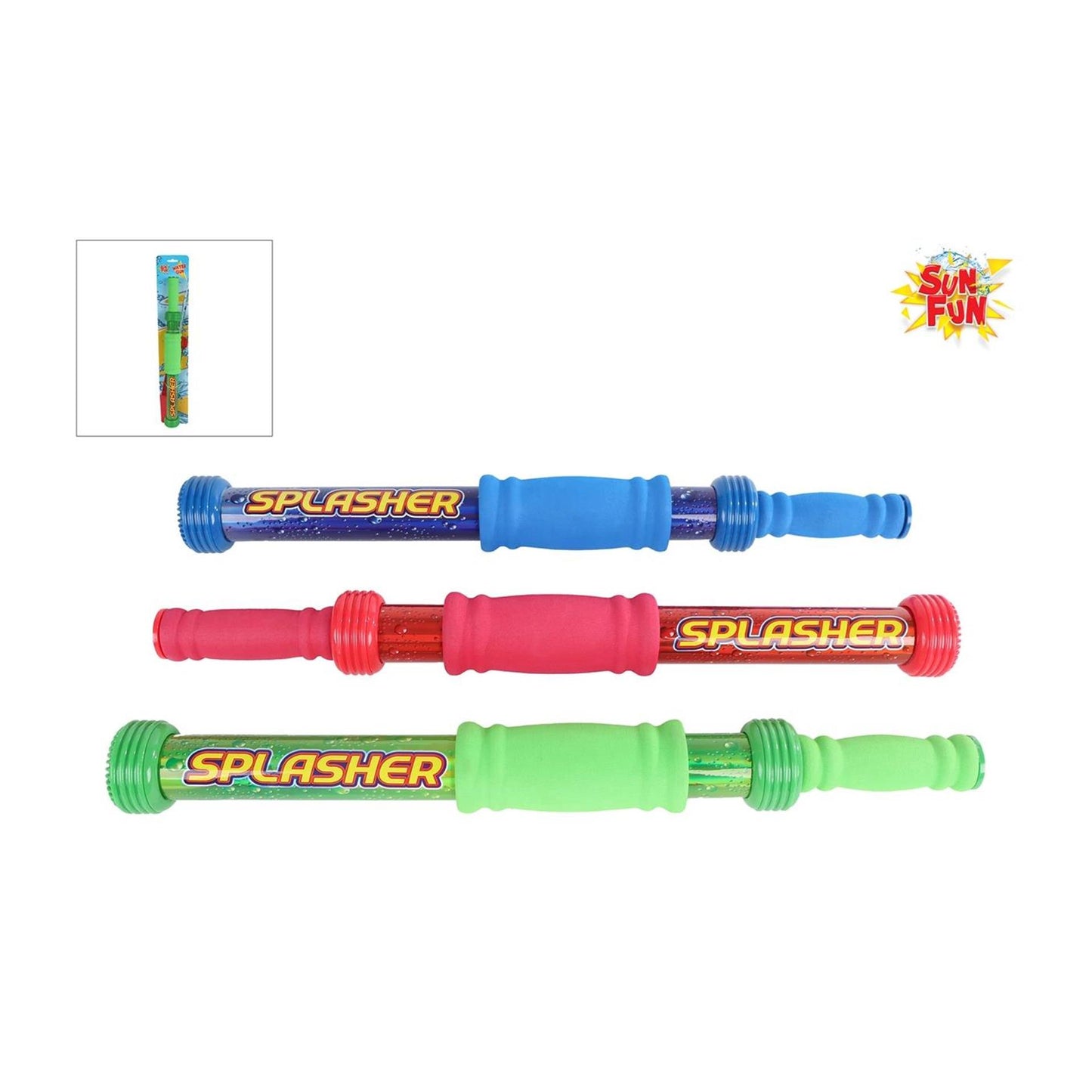 Sun Fun Wasserpistole 3fach Farbe 46cm