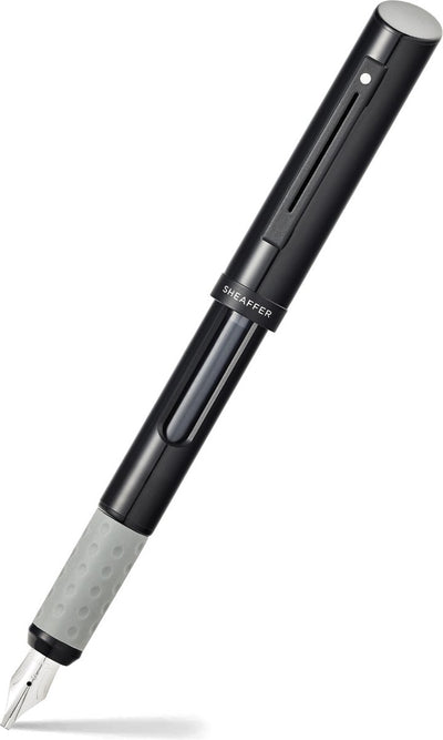 Sheaffer-Kalligraphiestift – Schwarz und Grau – Feder F – Schreibfarbe Schwarz – SF-93400