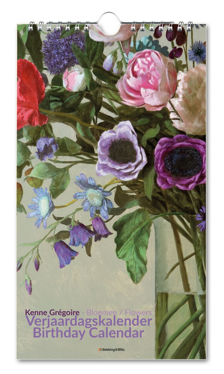 Bekking Blitz Blumen-Geburtstagskalender Kenne Gregoire