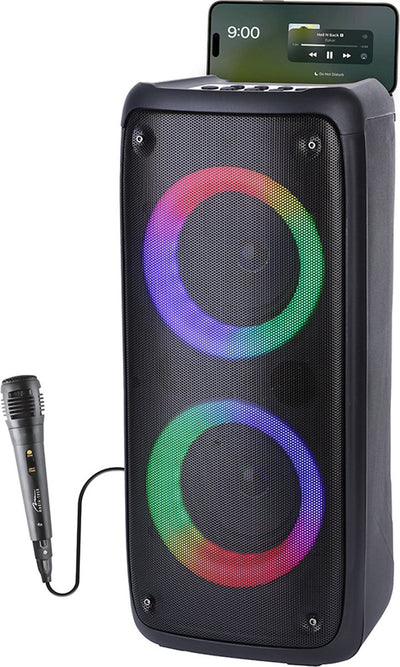 Tragbarer Media-Tech-Lautsprecher, Karaoke, Bluetooth 5.0, 1000 W, MT3181